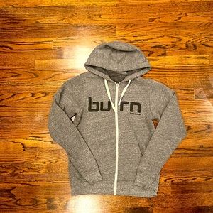 Burn Boot Camp Hoodie Jacket w/ Front Pocket - Size Small